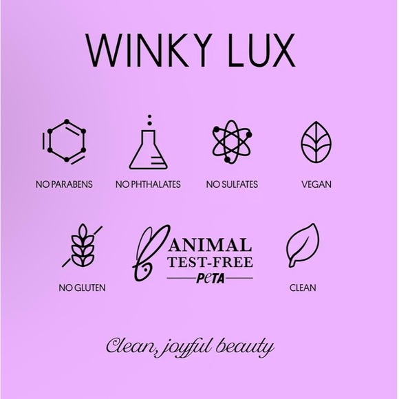 NWT WINKY LUX Confetti Limited Edition Color Changing pH Balanced Lip Balm - Picture 8 of 8